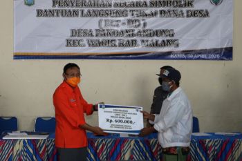 Kabupaten Malang awali penyaluran BLT dana desa bagi keluarga terdampak COVID-19