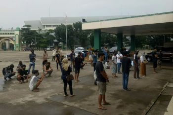 Puluhan orang tak pakai masker digelandang ke Asrama Haji Palembang, sanksi harus jalani karantina 1x24 jam