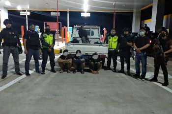 Timsus Maleo  amankan pelaku balap liar di tol