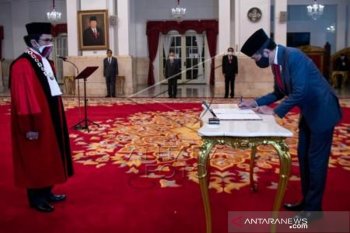 Pelantikan Hakim Mahkamah Konstitusi