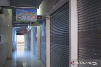 Kondisi Pasar Pusat Padang Panjang seminggu PSBB