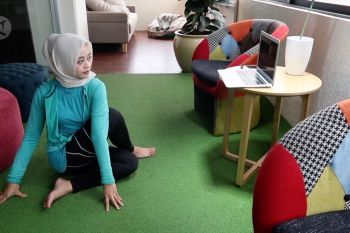 Siasati olahraga di rumah saat puasa