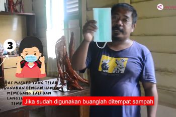 Pesan Bang Obet gunakan masker
