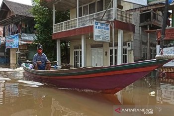 Delapan kecamatan terendam banjir di Barito Utara,Kalteng