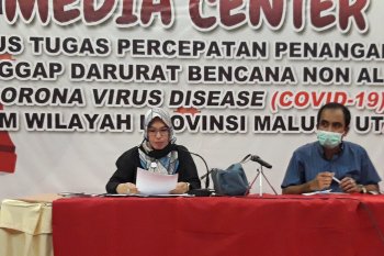 Positif COVID-19 -- Di Maluku Utara bertambah sembilan orang menjadi 50 orang