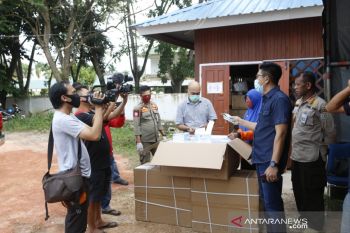 Sulawwsi Tenggara dapat bantuan ribuan alat "rapid test" dari swasta