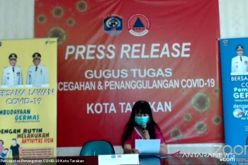 Tambahan kasus COVID-19 di Tarakan dari klaster Magetan dan Gowa