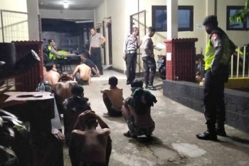 Bubarkan balap liar, Polresta Banyumas amankan 13 pemuda