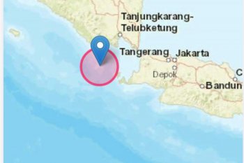 Warga Bandarlampung rasakan getaran gempa bumi Tanggamus