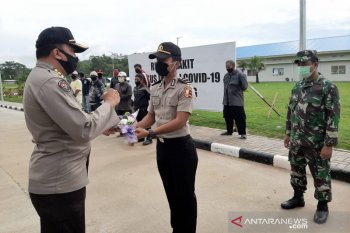 Anggota Polri yang dirawat di  RSKI Galang   sembuh  dari COVID-19