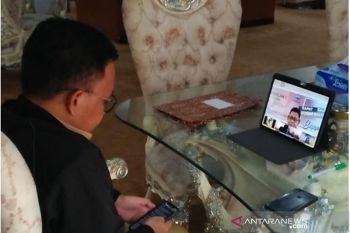 Pemkab Bantaeng gelar monev triwulan I TA 2020 secara online