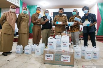 Sampoerna kolaborasi jurnalis Sulsel salurkan ribuan masker