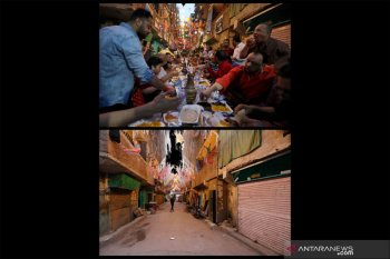 COVID-19 masih merebak, tak ada lagi tradisi berbuka puasa bersama di Kairo