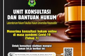 Universitas Hasanuddin sediakan layanan konsultasi dan bantuan hukum gratis