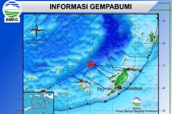 BMKG mutakhirkan gempa di Laut Banda berkekuatan magnitudo 6,9