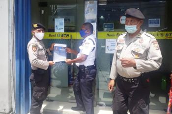 Polisi imbau perbankan Kabupaten Jayapura waspadai penularan virus corona
