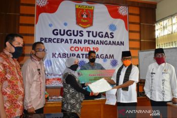 RKKL Jabodetabek salurkan APD untuk tenaga kesehatan di Agam