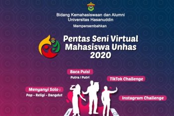 Universitas Hasanuddin akan gelar pentas seni virtual
