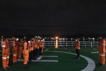 Basarnas Kendari kerahkan KN Pacitan untuk mencari kapal rusak mesin