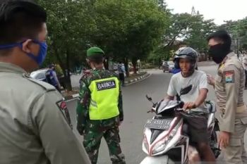 Sudah 200 orang lebih pelanggar wajib masker dikarantina di Asrama Haji Palembang