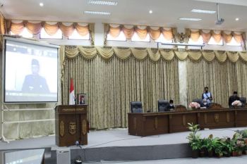Pemkab dan DPRD Barut gelar rapat secara online