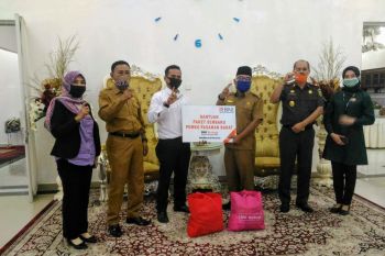 BNI Berbagi saat ramadhan, salurkan paket sembako ke masyarakat Pasaman Barat