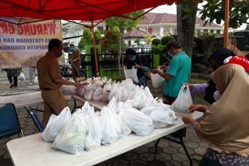 Dinas Pertanian Gunung Kidul dirikan "Warung Gratis" sayuran dan sembako