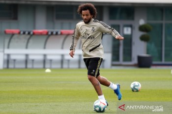 Para pemain Real Madrid jalani kembali latihan di fasilitas klub