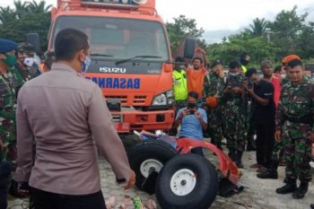 Polisi: Kecelakan pesawat tidak berdampak dengan penerbangan di Sentani