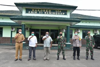 Danrem 174/ATW silaturahmi dengan Bupati dan Forkompinda Merauke