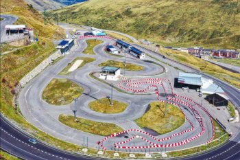 Trek karting  dibuka untuk latihan para pebalap MotoGP