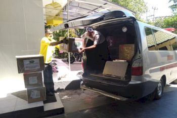 Polda NTT dapat bantuan APD dari yayasan Budha Tzu Chi Indonesia