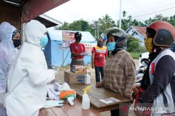 Cegah COVID-19, Tanah Datar perketat pemeriksaan warga dan kendaraan masuk