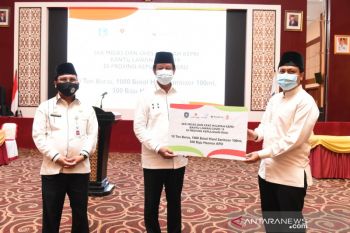 SKK Migas-KKKS beri bantuan 10 ton beras