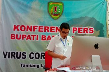 Hingga pertengahan Mei, lima pasien positif COVID-19 Bartim dinyatakan sembuh