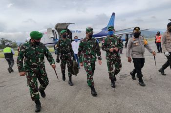 Kasdam XVII/Cenderawasih kunjungan ke Kodim 1702/Jayawijaya