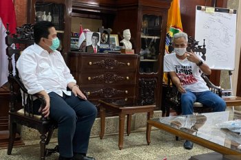 Erick dan Ganjar bahas membangkitkan UMKM dalam kerangka "new normal"