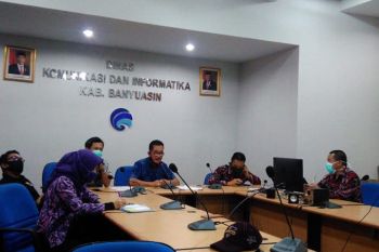 Diskominfo Banyuasin gandeng media lokal update informasi penanganan COVID-19