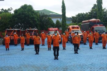 Basarnas Makassar gelar apel siaga jelang Idul Fitri 1441 H