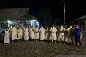 Alumni IPDN Tarakan jadi relawan untuk pemakaman PDP COVID-19