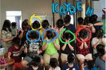 Cek fakta: Sekeluarga terinfeksi corona usai pesta ulang tahun?