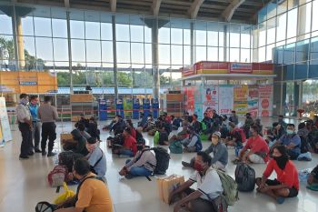 Pemudik melalui Pelabuhan Bakauheni sebanyak 3.169 orang