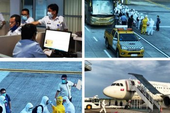 Pemulangan TKA asal China yang bekerja di proyek PT OKI Pulp Sumsel diawasi secara ketat