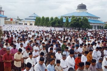 Di Nagan Raya juga sebagian Muslim sudah rayakan Hari Raya Idul Fitri