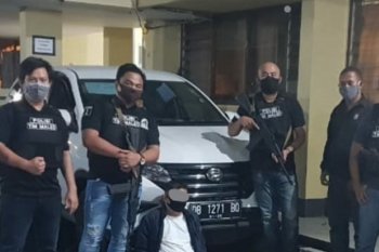 Timsus Maleo Polda Sulut  tangkap residivis pelaku penggelapan mobil