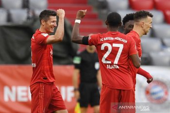 Hasil pertandingan Liga Jerman pekan ke-30,  Muenchen kian dekat dengan gelar juara