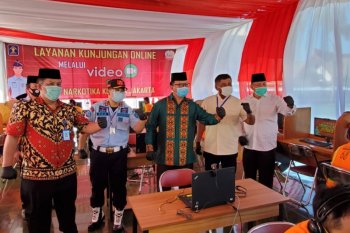 Remisi khusus kepada 105.325 narapidana diumumkan lewat panggilan video