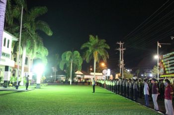 Polres Bantul cek kesiapan personel pengamanan Idul Fitri