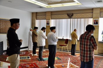 Lebaran daring dilakukan umat Muslim Belgia