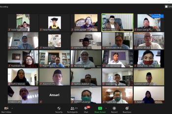 UNM halal bihalal secara virtual